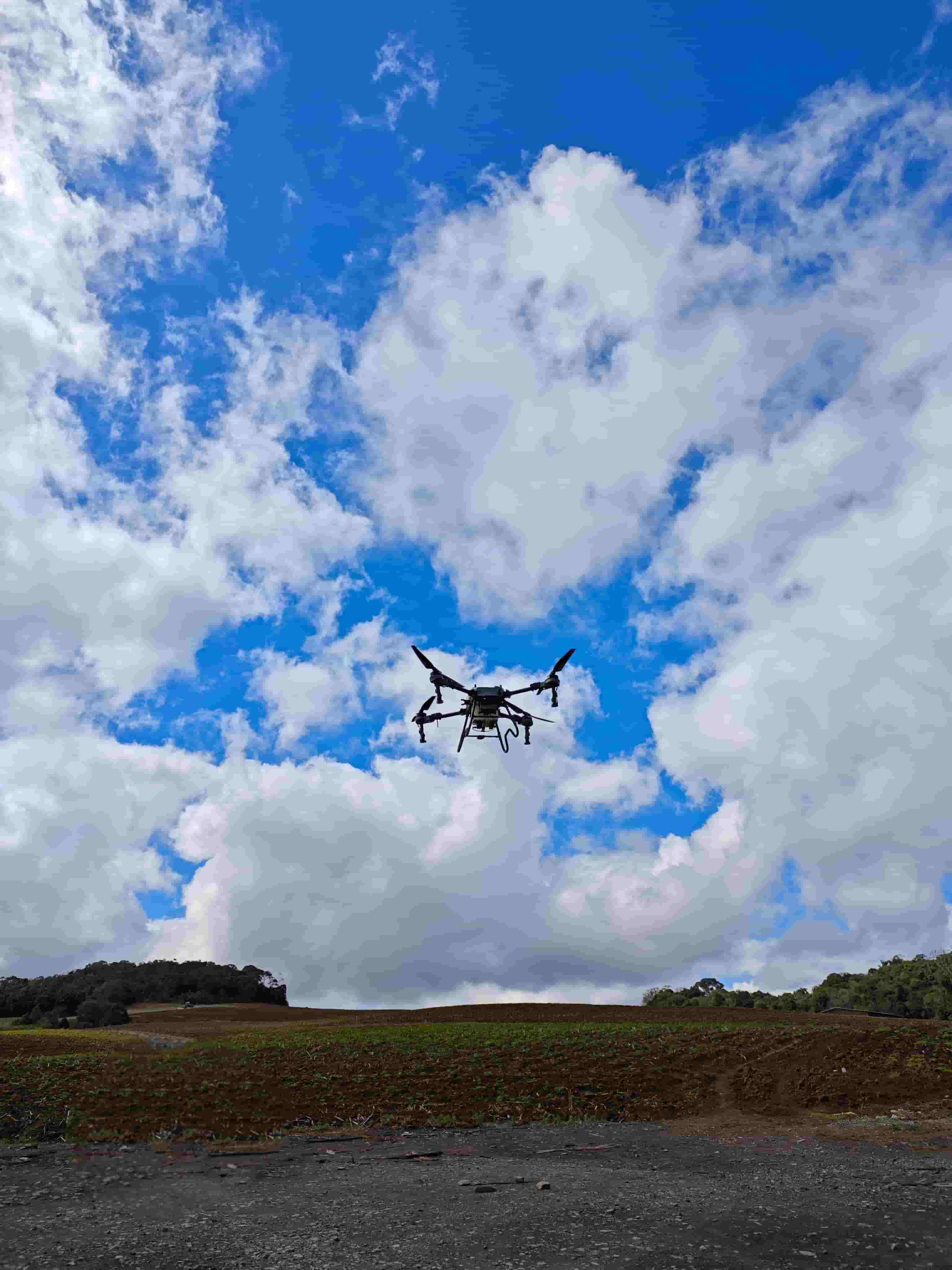 Partdro drone flight operation demostration in Brazil