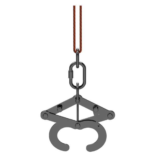 Ground-contact release hook